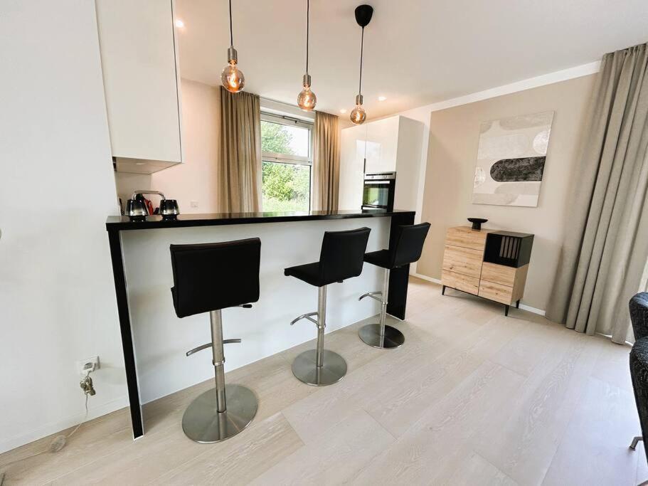 Charmante 2-Zimmerwohnung Im Luftkurort Lippe Lage  ภายนอก รูปภาพ