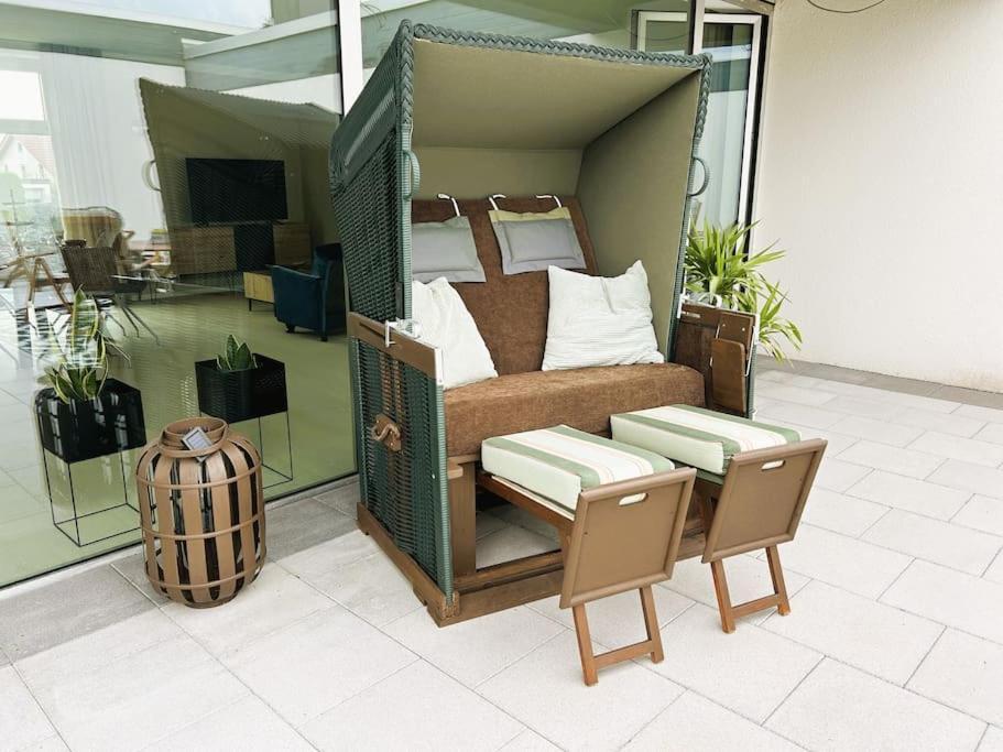 Charmante 2-Zimmerwohnung Im Luftkurort Lippe Lage  ภายนอก รูปภาพ